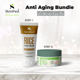 Anti Aging Bundle(Rice Face Wash + RetiGlow Cream)