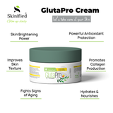 GlutaPro Cream 50g ( Powered By Glutathione + Vitamin C + Niacinamide + Whitening Cream)