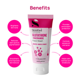 Glutathione + Niacinamide Face Wash 100g