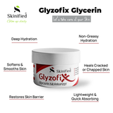Glyzofix Cream 100g (Glycerin Moisturizer + Oil Free + Niacinamide + Body Hydrating + Non Greasy)