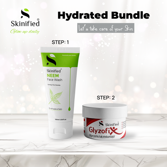 Hydrated Bundle(Neem Face Wash + Glyzofix Cream)