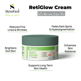 RetiGlow Cream 50g (Powered By Pure Retinol + Anti Aging Cream)