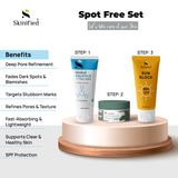 Spot Free Set(Salicylic Face Wash + Spot Removal Cream + Sun Block)