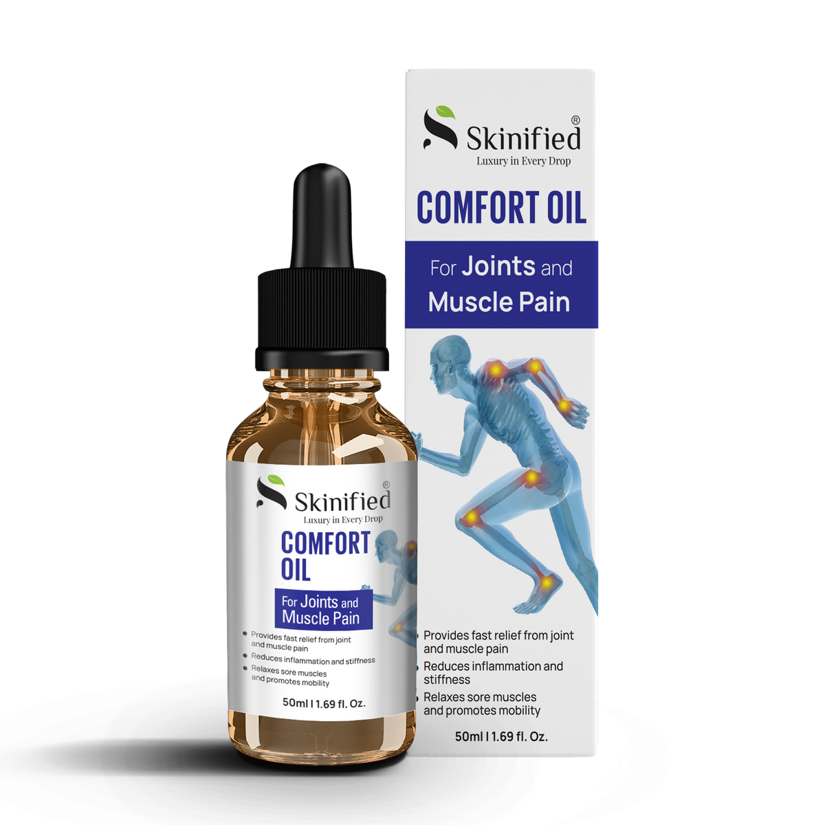 Comfort Oil 50ML (For Joints And Muscles Pain)