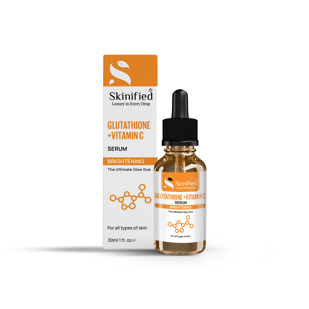 glutathione vitamin c face serum 1 Glutathione Comprime Super Fort Whitening Serum – KM Boutiques